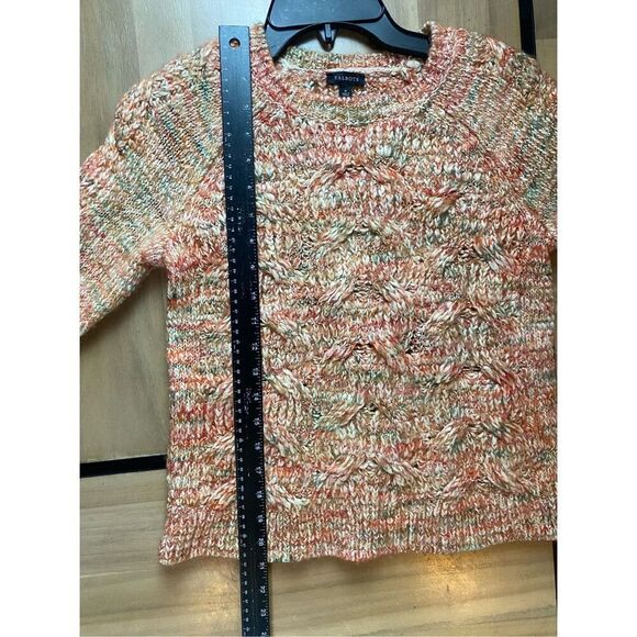 Talbots Wool Blend Cable Knit Sweater - Picture 5 of 6